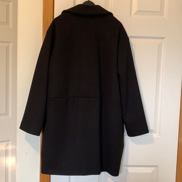 TOPSHOP Single Breasted Coat - Picture 6 of 10